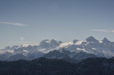 Horské panorama Dachsteinu
