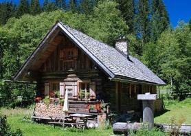 Část skanzenu Paarhof Gosau Hinterthal