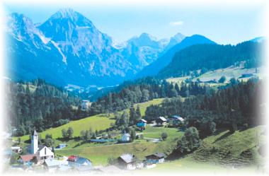Rakousko - část obce Annaberg – Lungötz