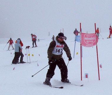 Rakousko, závody ve slalomu v Dachstein Westu
