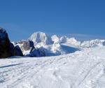 Dachstein West - zimní krajina