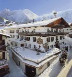 Pohled na hotel Gasthof Post v Rakousku